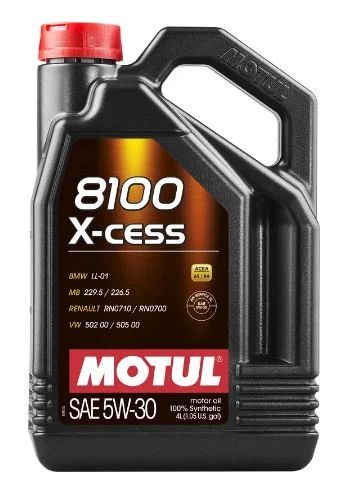 MOTUL 8100 X-CESS 5W30 Масло моторное 4л - изображение 1