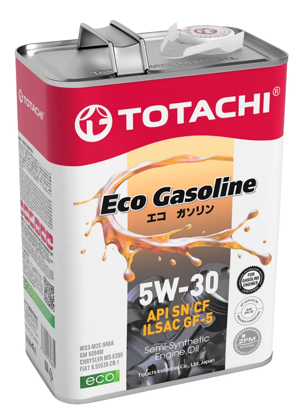 TOTACHI Eco Gasoline SN/CF 5W30 Масло моторное 4л - изображение 1
