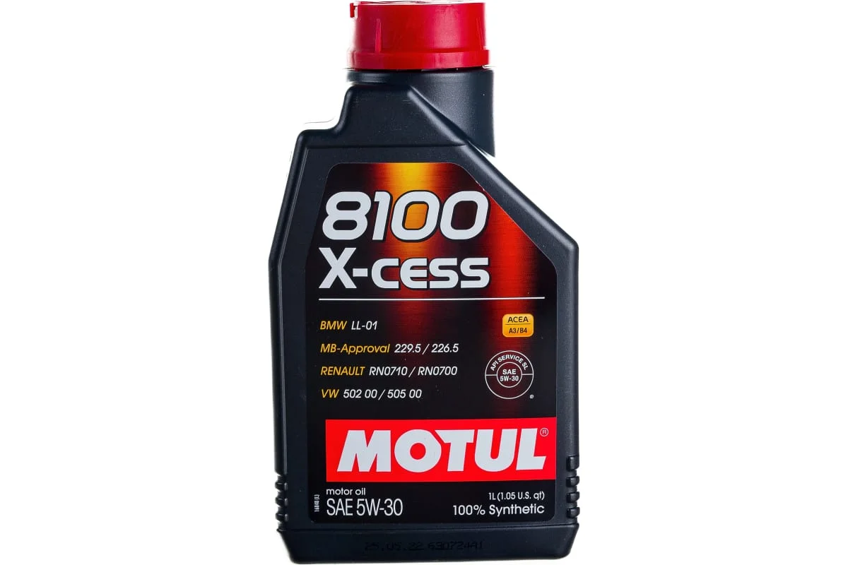 MOTUL 8100 X-CESS 5W30 Масло моторное 1л (108944) - изображение 1