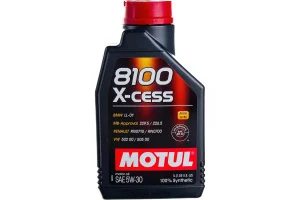 MOTUL 8100 X-CESS 5W30 Масло моторное 1л (108944) - миниатюра 2