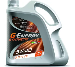 G-Energy F Synth 5W40 SN/CF Масло моторное 4л - миниатюра 2