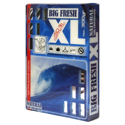 Ароматизатор BIG FRESH XL Натуральный сквош 300 гр плоск - изображение 1