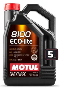 MOTUL 8100 Eco-lite 0W20 Масло моторное 5л - миниатюра 2