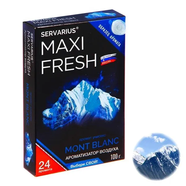 Ароматизатор "MAXIFRESH" Mont blanc 100гр - изображение 1