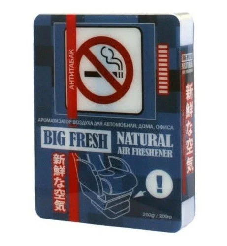Ароматизатор BIG FRESH антитабак 200 гр плоск - изображение 1