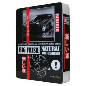 Ароматизатор BIG FRESH новая машина 200 гр плоск - миниатюра 2