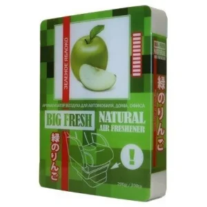 Ароматизатор BIG FRESH зеленое яблоко 200 гр плоск - миниатюра 2