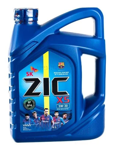 ZIC X5 5W30 API SP Масло моторное 4л - изображение 1