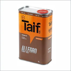 TAIF ALLEGRO 5W30 Масло моторное API SP, GF-6A  1л - миниатюра 2
