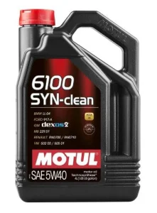 MOTUL 6100 Syn-Clean 5W40 Масло моторное 4л - миниатюра 2
