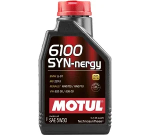MOTUL 6100 Syn-Nergy 5W30 Масло моторное 1л - миниатюра 2