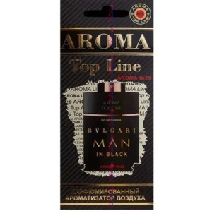 Ароматизатор AROMA TOP LINE парфюм Bulgari Man in Black муж - миниатюра 2