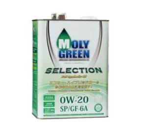 Moly Green Selection 0W20 SP/GF-6A  Масло моторное синтетика 4л - миниатюра 2