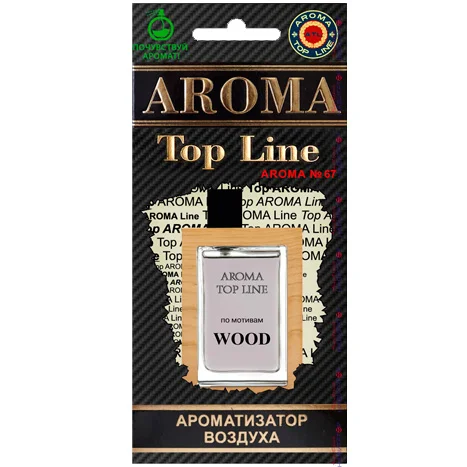 Ароматизатор AROMA TOP LINE парфюм Wood муж