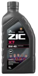 ZIC X7  5W40 API SP Масло моторное 1л - миниатюра 2