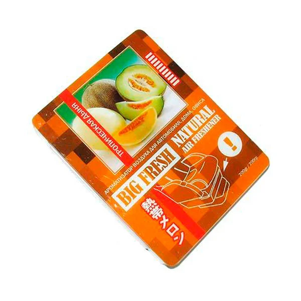Ароматизатор BIG FRESH троп. дыня 200 гр плоск - изображение 1
