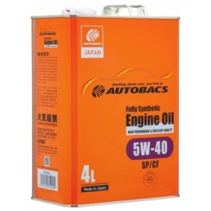 Масло моторное AUTOBACS ENGINE OIL FS 5W40 SP/CF 4л - миниатюра 2