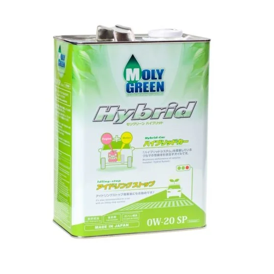 Moly Green HYBRID SP 0W20 SP Масло моторное синтетика 4л - изображение 1