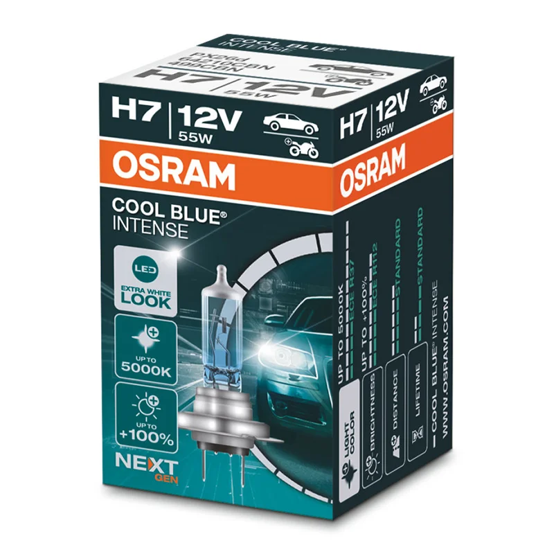 H7 Авто лампа 55W 12V Cool Blue OSRAM 1шт - изображение 1
