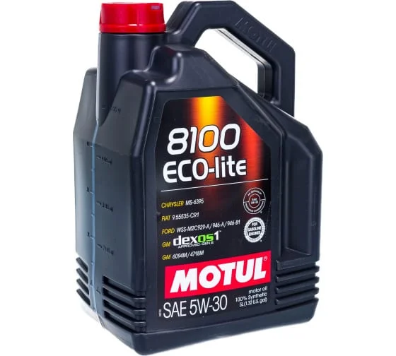 MOTUL 8100 Eco-lite 5W30 Масло моторное 5л - изображение 1