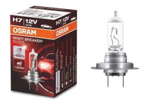 H7 Лампа галогенная Osram Night Breaker Silver 55W 12V, 1 шт - миниатюра 2