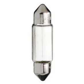 Лампа автомобильная C5W 12V-5W (SV8,5) (Tungsram) - миниатюра 2