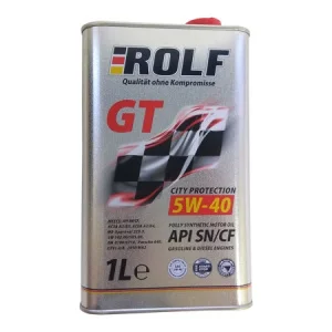 ROLF GT SAE 5W40 API SN/CF Масло моторное синтет. 1л - миниатюра 2