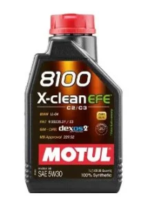 MOTUL 8100 X-CLEAN EFE 5W30 Масло моторное 1л - миниатюра 2