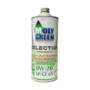 MOLY GREEN PREMIUM (PAO) 0W20 SP/GF-6A Масло моторное синтетика 1л - миниатюра 2