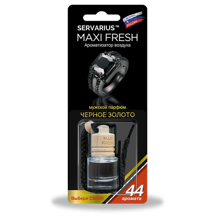 Ароматизатор MAXIFRESH Черное золото 5мл. - изображение 1