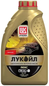 Лукойл ЛЮКС 5W30 SL/CF Масло моторное синтетика 1л - миниатюра 2