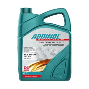 ADDINOL GIGA LIGHT MV 0530 LL Масло моторное 5л - миниатюра 2