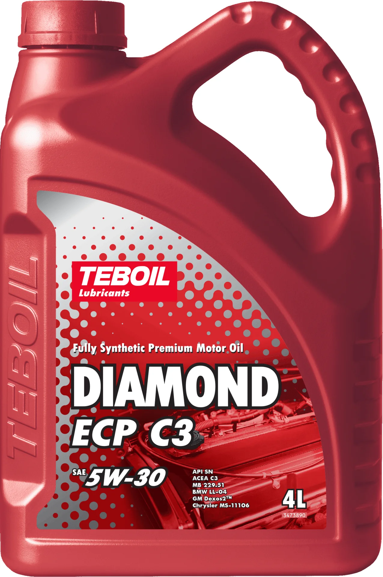 Акция! Масло моторное TEBOIL Diamond ECP C3 5W30 4л. - изображение 1