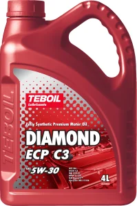 Акция! Масло моторное TEBOIL Diamond ECP C3 5W30 4л. - миниатюра 2
