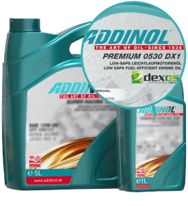 Акция! ADDINOL PREMIUM 0530 DX1 Масло моторное 5л - миниатюра 2