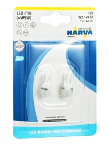 W5W/T10 Лампа NARVA LED 12V 6000K к-кт - миниатюра 2