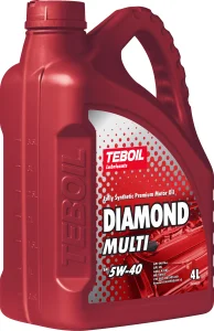 Акция! Масло моторное TEBOIL Diamond Multi 5W40 4л. - миниатюра 2