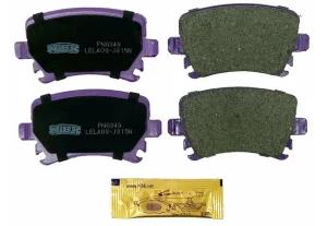 Колодки тормозные дискоые NIBK PN0349 - миниатюра 2