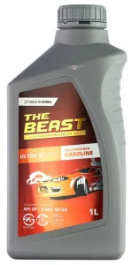 Масло моторное THE BEAST синтетика 5W30 1л. - миниатюра 2
