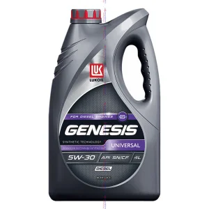 Лукойл GENESIS UNIVERSAL DIESEL 5W30 API SN/CF ACEA C2/C3 Масло моторное 4л - миниатюра 2