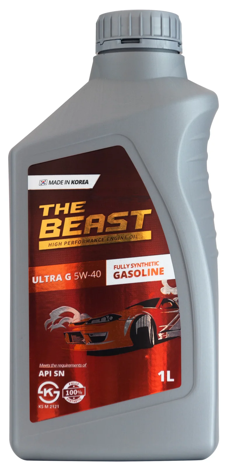 Акция! Масло моторное THE BEAST ULTRA G синтетика 5W40 1л. - изображение 1