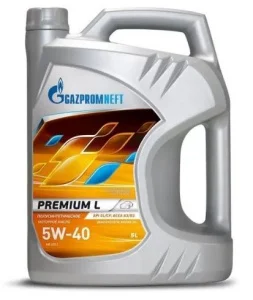 Газпромнефть Premium L 5W40 SL/CF Масло моторное 5л. - миниатюра 2