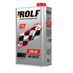 ROLF GT SAE 5W30 API  SN/CF Масло моторное синтет. 1л - миниатюра 2