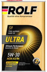 ROLF ULTRA 5W30 A3/B4 SP Масло моторное синтет 1л. - миниатюра 2