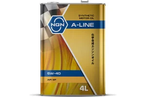 Масло моторное синтетическое NGN A-LINE 5W40 4л. - миниатюра 2