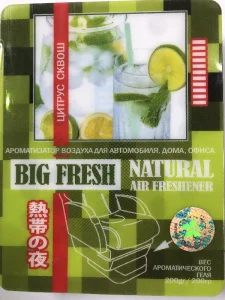 Ароматизатор BIG FRESH цитрус сквош 200 гр - миниатюра 2