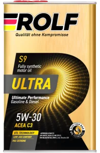 ROLF ULTRA 5W30 С3 SN Масло моторное синтет 1л. - миниатюра 2