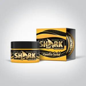 Shark Ароматизатор "Tensy" банка (Ваниль) гелевая - миниатюра 2