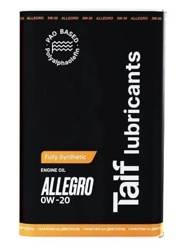 TAIF ALLEGRO 0W20 Масло моторное API SP, GF-6A 4+1 - изображение 1