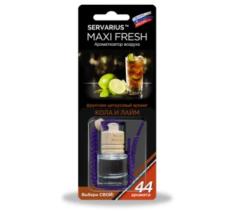 Ароматизатор MAXIFRESH Кола и лайм, жидкостной 5мл - изображение 1
